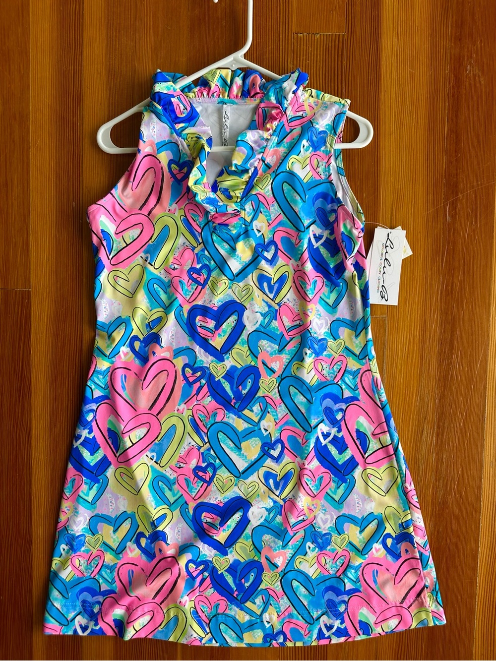 Lulu-B Dress NWT Sleeveless, Small, colorful and comfortable